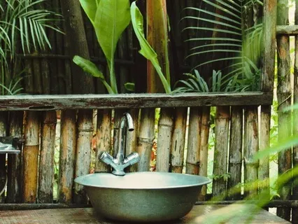 Wash Away Your Stress In A Tropical Oasis