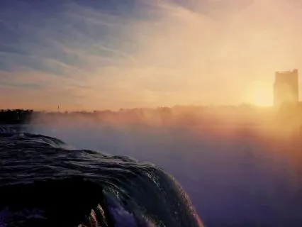 Waterfall At Sunset - Sleep Soundscape (30 Min.)