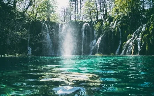 Waterfall Cleanse & Healing With Jesus Christ  • 528Hz 