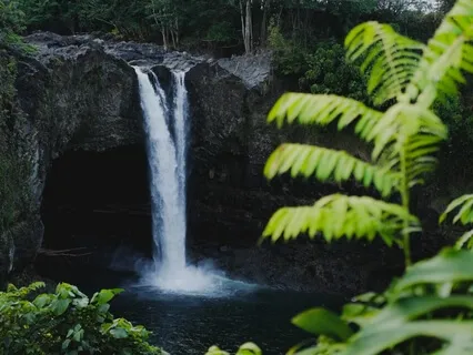 Waterfall Of Thoughts Dissolving Into Love