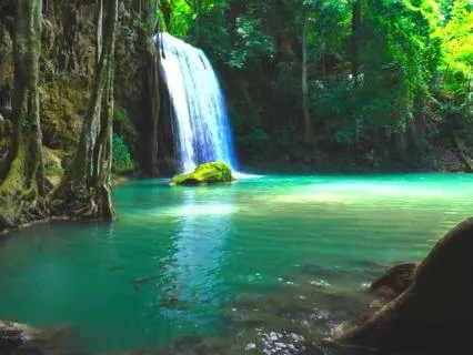 Waterfall Sanctuary – Positive Reflection, Deep Relaxation