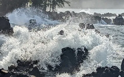 Waves Ke‘anae Peninsula Maui Hawaii