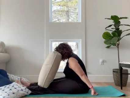 When The Heart Feels Heavy: Yin/Restorative Yoga for Grief