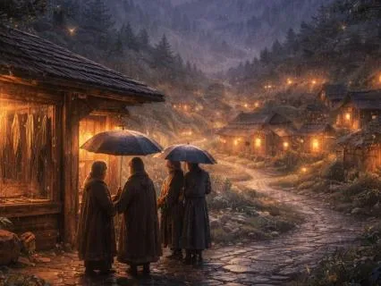 Where The Umbrellas Wait | A Story For Peaceful Sleep