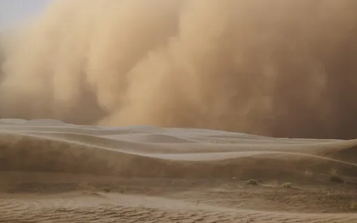 Windstorm | Sandstorm In The Sahara | Calming Nature Sounds