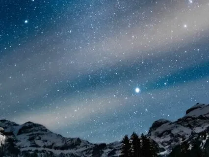 Winter Astral Journey: Starlight On Snow