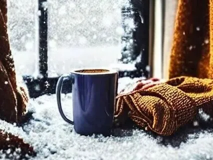 Winter Storm Relaxing Sounds Of Fireplace And Howling Wind