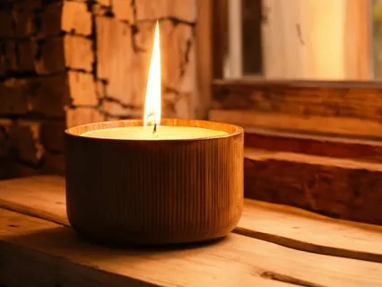 Wood Candle (Audio Meditation Journey)