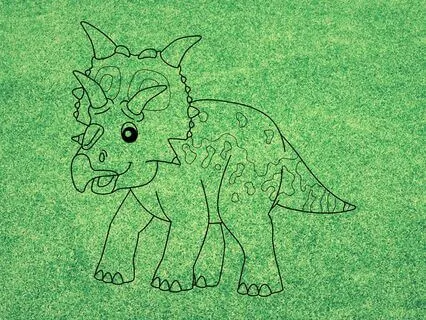 Xenoceratops X-Ray-Contrast Dance Concept For Kids