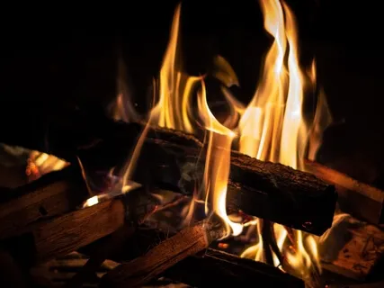 Yoga Nidra To The Sound Of Fire