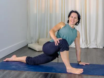 Yoga Stretch for Lower Back & Legs