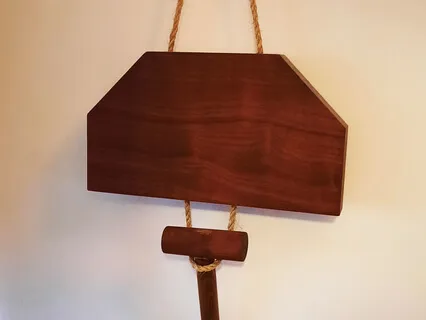 Zen Buddhist Han / Moppan Played In Japanese Zen Monastery