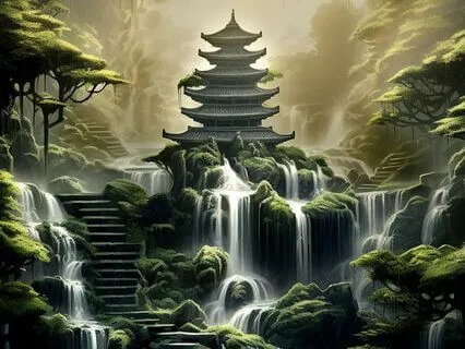 Zen Waterfall