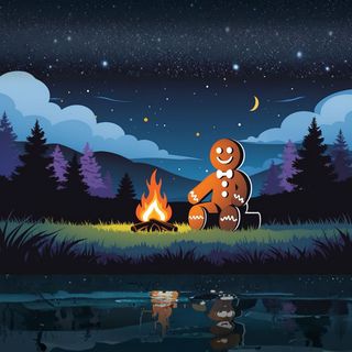 Encountering The Gingerbread Man: Bedtime Tale | Dan Jones