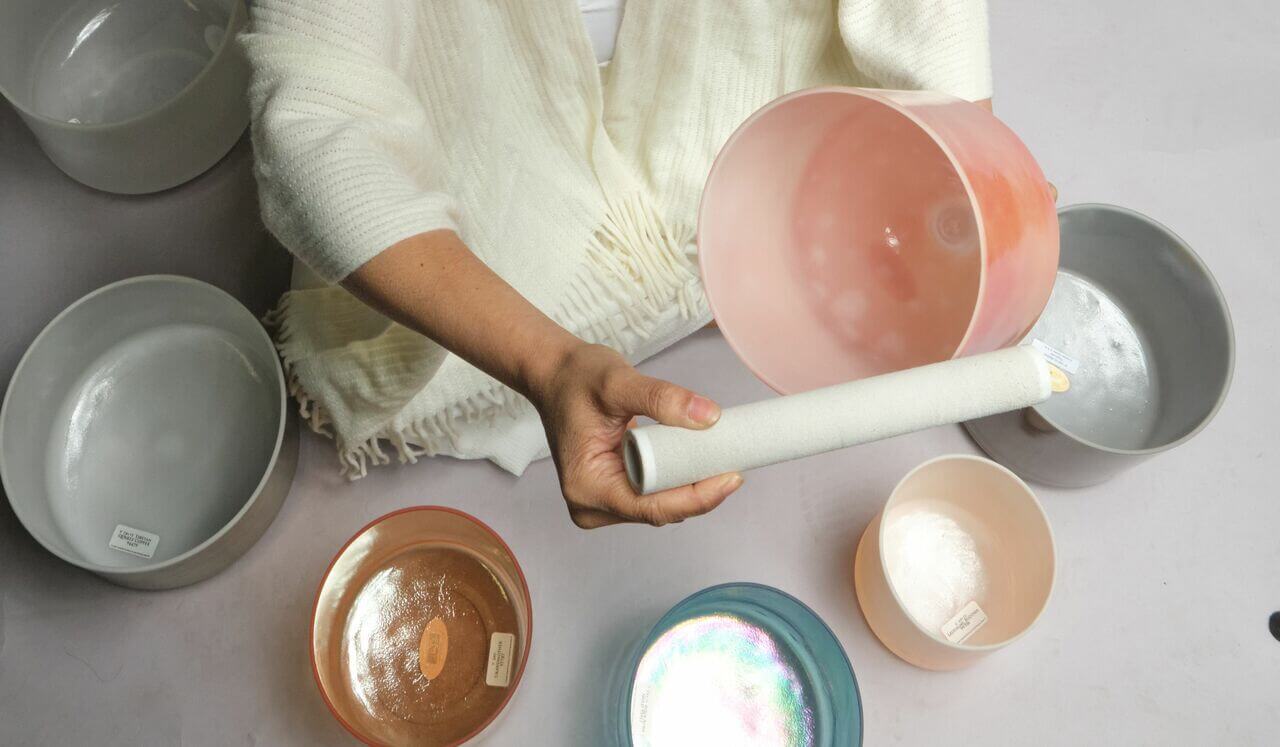 Crystal Alchemy Singing Bowl B Major Chiming Scale