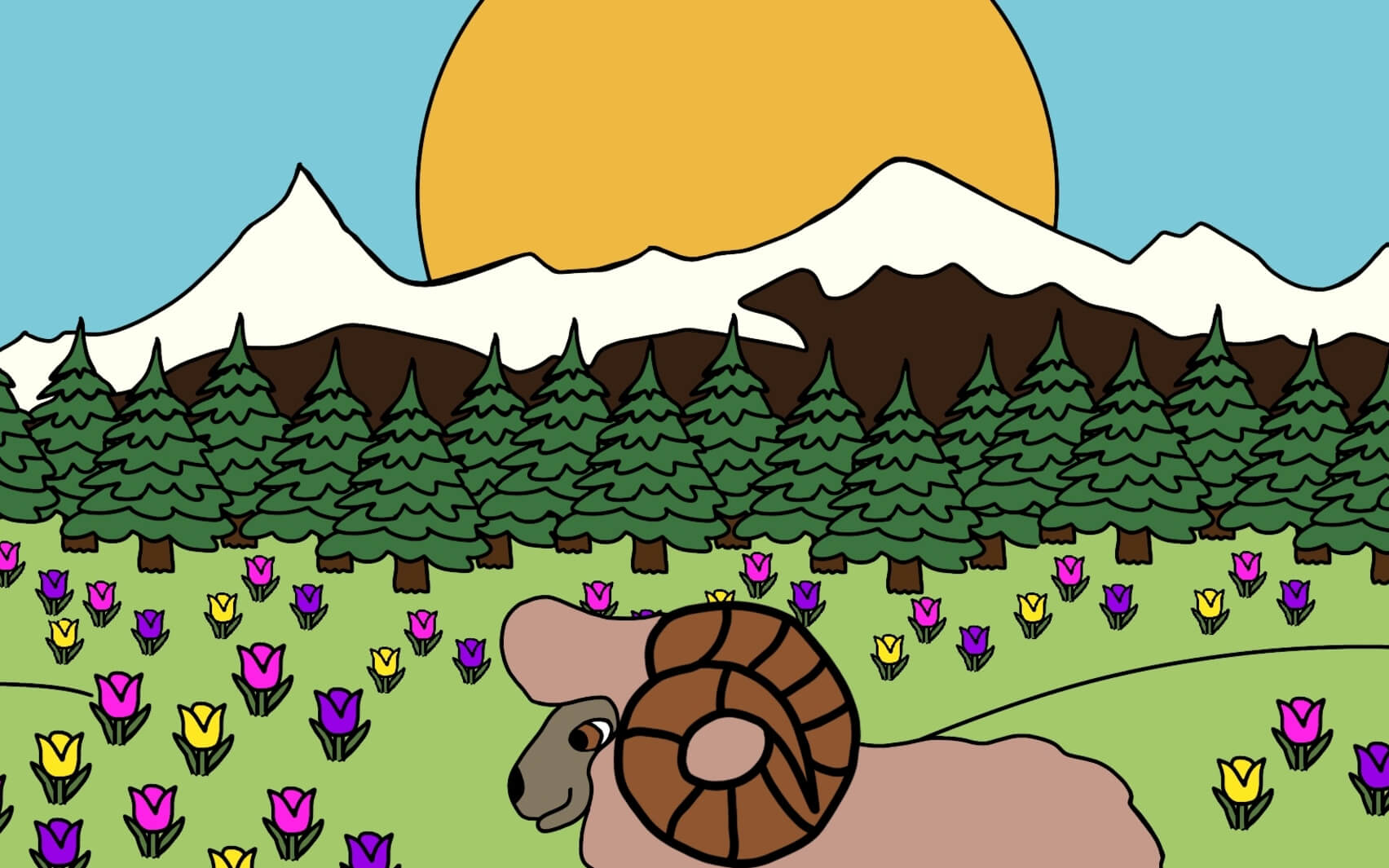 5 Acred Wood Fables: Reggie The Ram