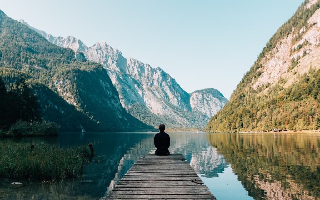 Calm at good the Lake